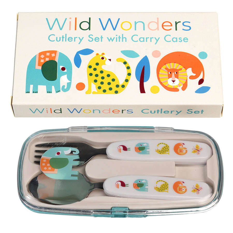 Rex London Children's cutlery set - Wild Wonders-29125