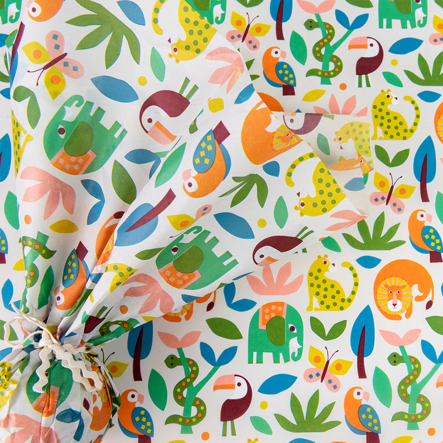 Rex London Tissue paper (10 sheets) - Wild Wonders 29261