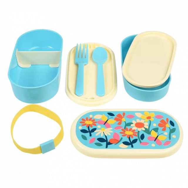 Rex London Children's bento box - Butterfly Garden-29480