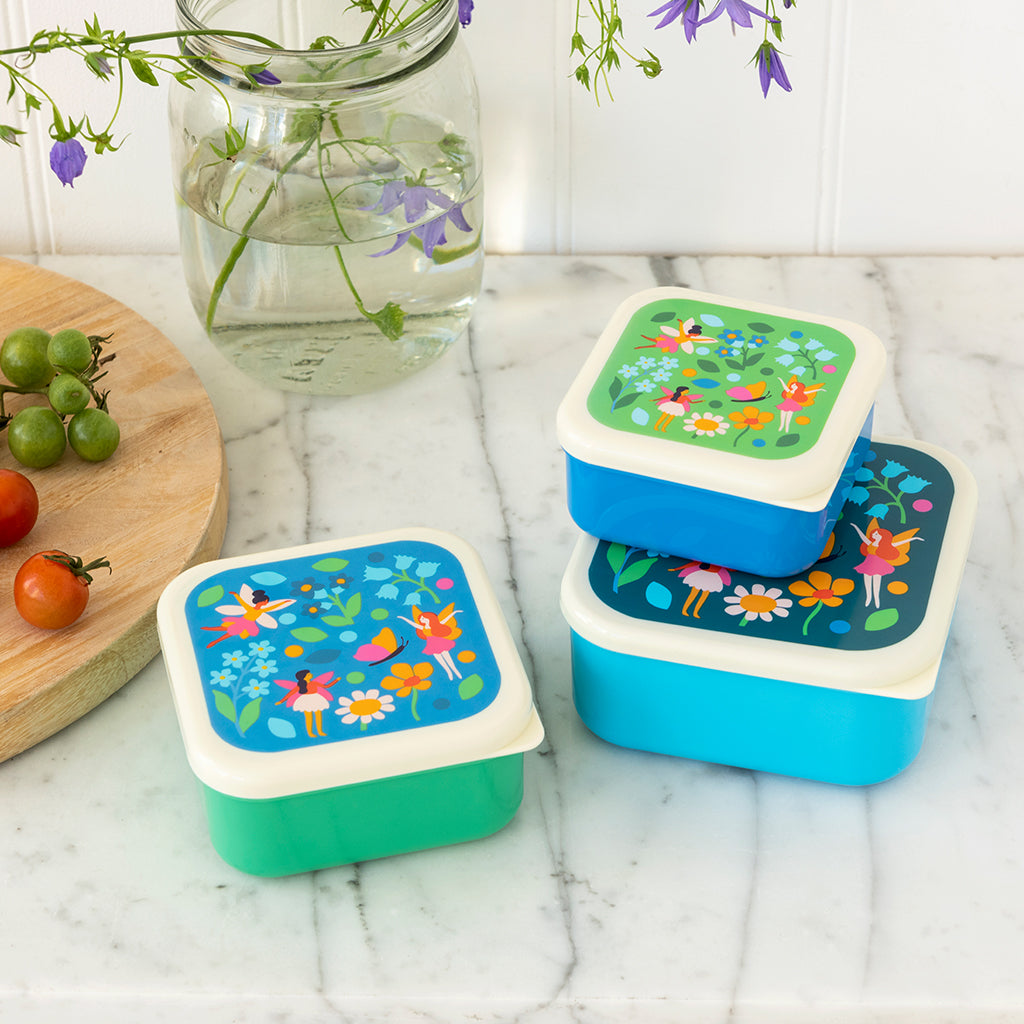 Rex London Snack boxes (set of 3) - Fairies in the Garden-29493