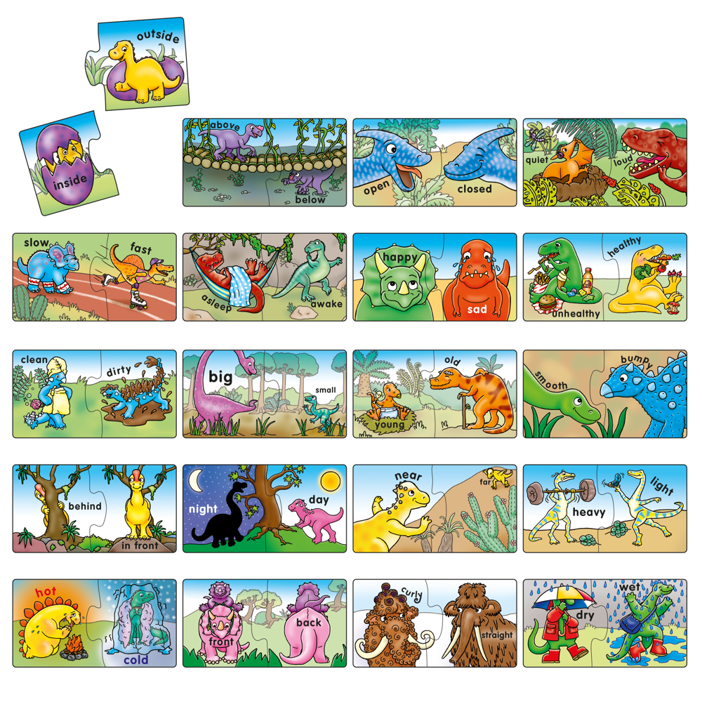 Orchard Toys Dinosaur Opposites