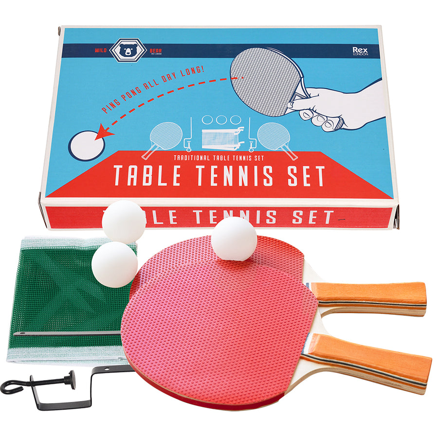Rex London Table Tennis Set - Wild Bear 29654