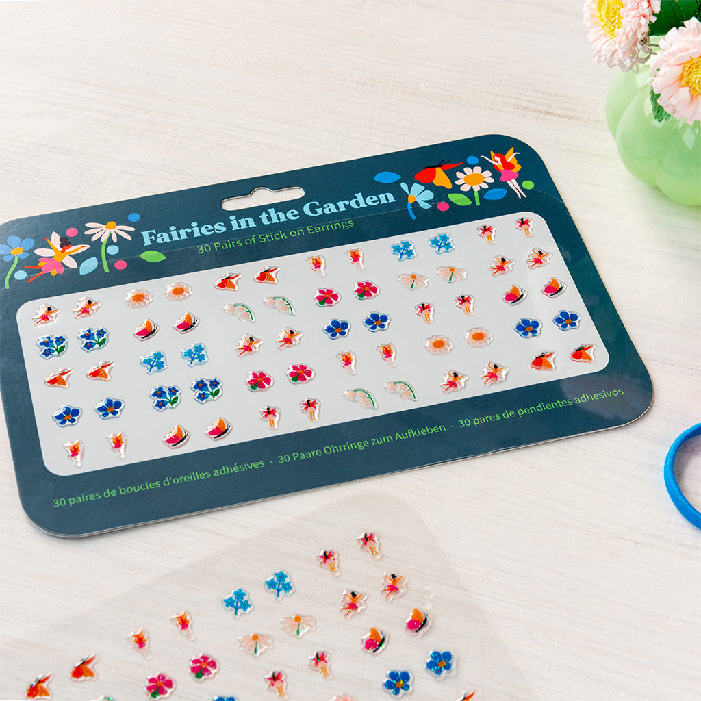 Rex London Stick on earrings (30 pairs) - Fairies in the Garden-29808