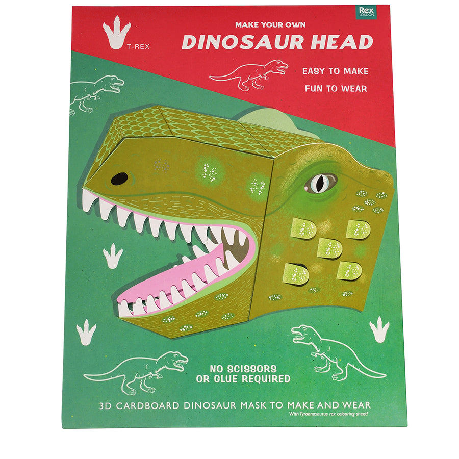 Rex London Make Your Own Dinosaur Head - 30107