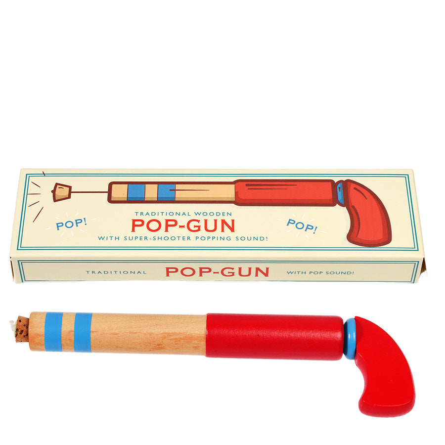 Rex London Traditional Wooden Pop-Gun 30139