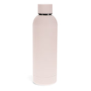 Rex London Rubber coated steel bottle 500ml - Light pink-30349