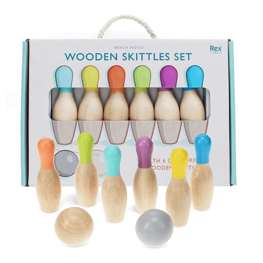 Rex London - Wooden Skittles Set - 30602