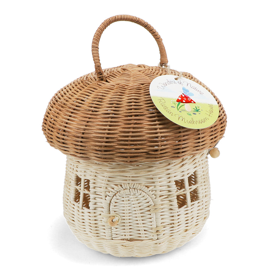 Rex London Rattan mushroom house - Wonders of Nature-30645