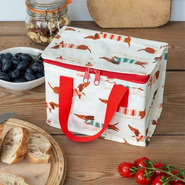 Rex London Insulated lunch bag - Sausage Dog-30697