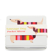 Rex London Square pocket mirror - Sausage Dog-30975