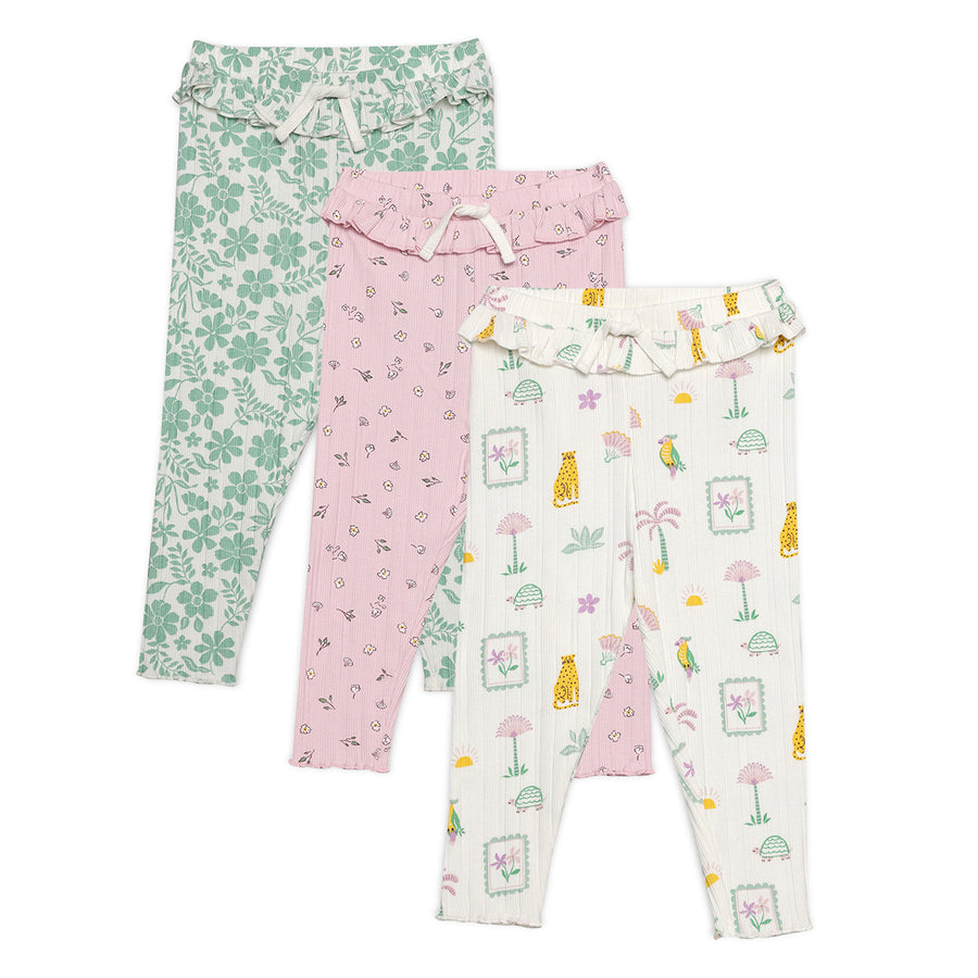 Mini Cuddles Pack of 3 Leggings
