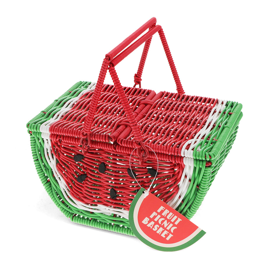 Rex London Little Fruit Picnic Basket - Watermelon -31378