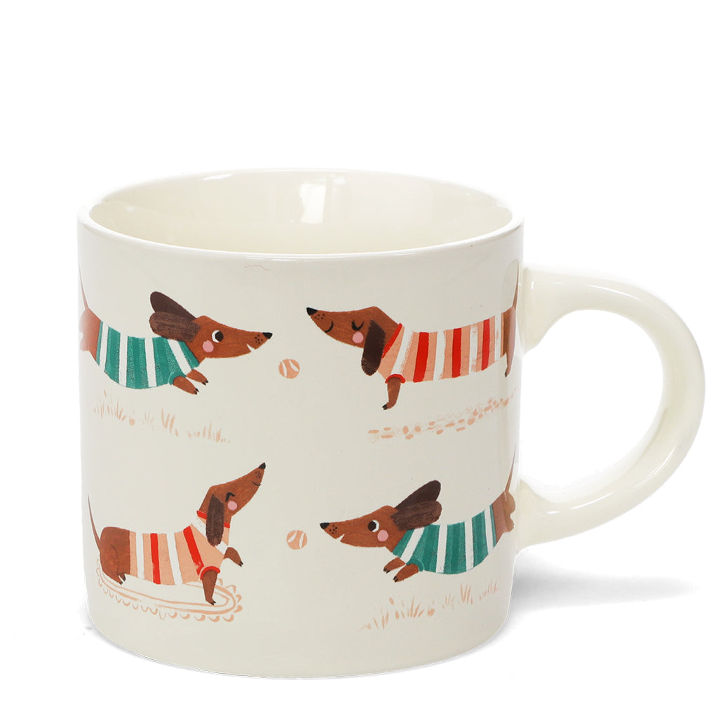 Rex London Ceramic Mug 350Ml - Sausage Dog - 31399