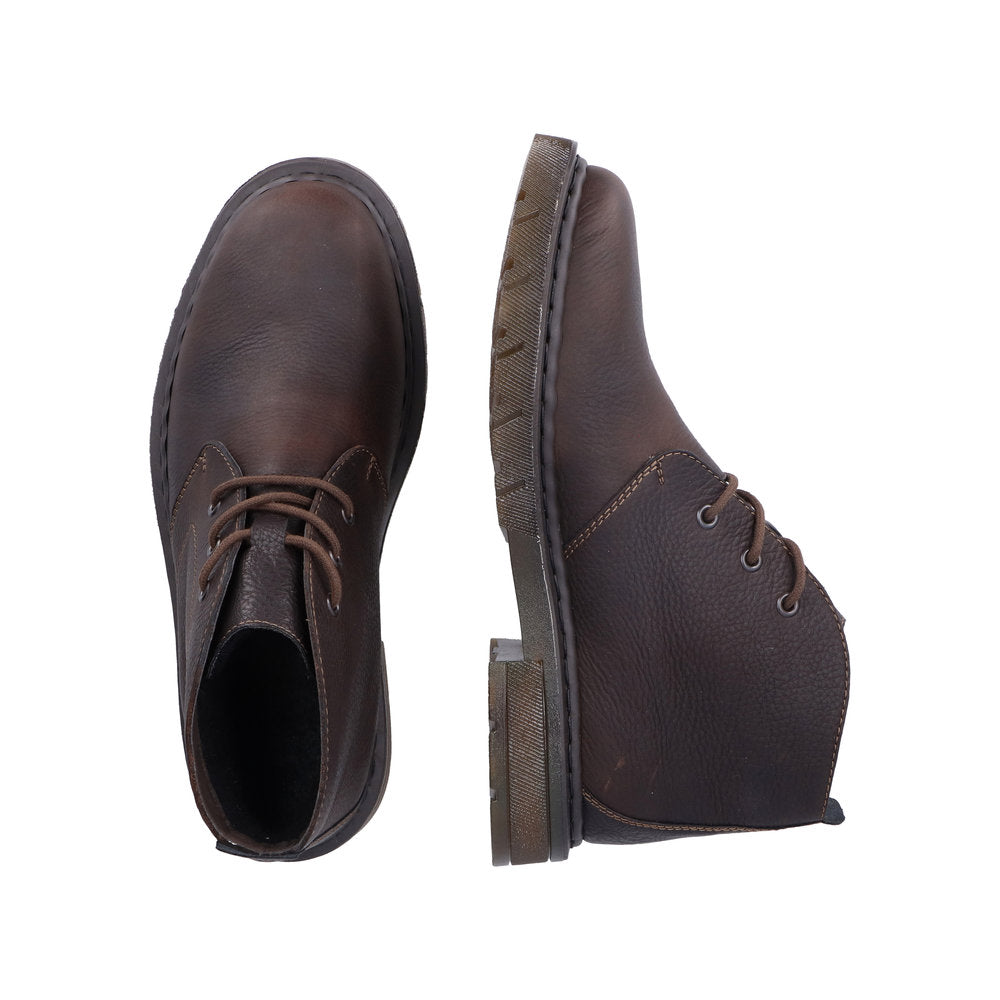 Rieker 31640-25 Mens Warm Lined Brown Boots