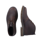 Rieker 31640-25 Mens Warm Lined Brown Boots