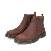 Rieker 31650-23 Mens Warm Lined Brown Boots