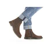Rieker 31650-23 Mens Warm Lined Brown Boots