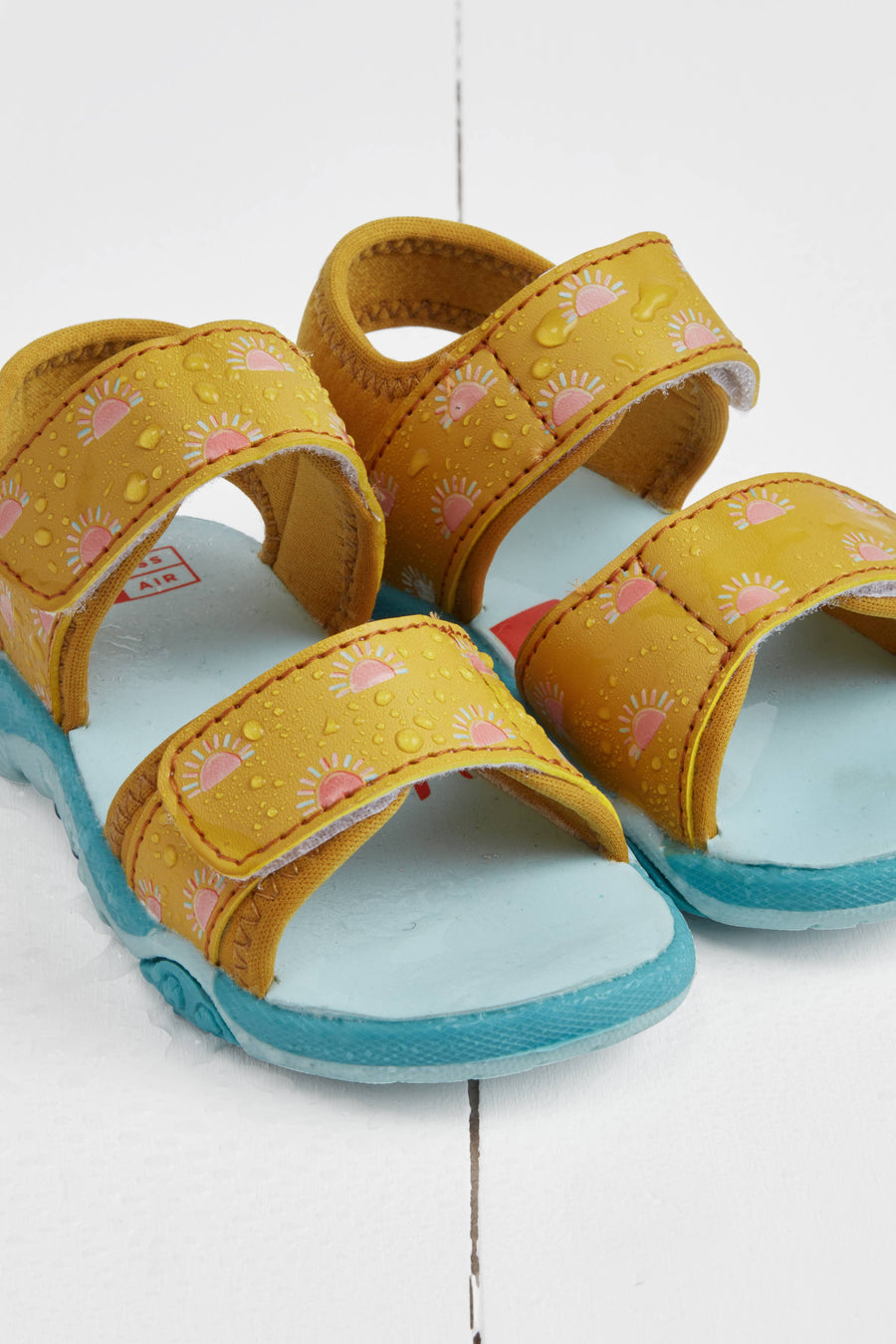 Grass & Air Kids Ochre Colour-Changing Sandals