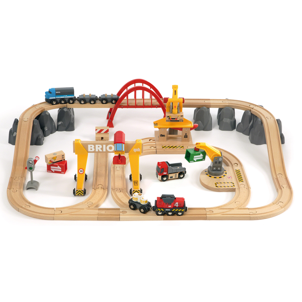 BRIO Cargo Railway Deluxe Set 33097