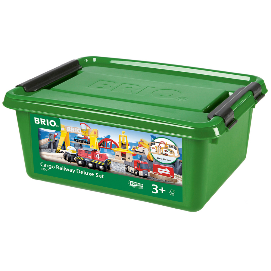 BRIO Cargo Railway Deluxe Set 33097