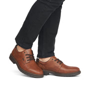 Rieker 33101-24 Mens Tan Water Resistant Shoes