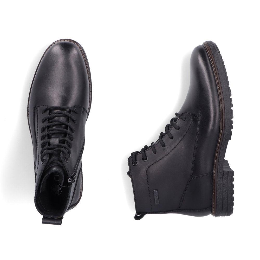 Rieker 33143-00 Mens Waterproof Black Boots