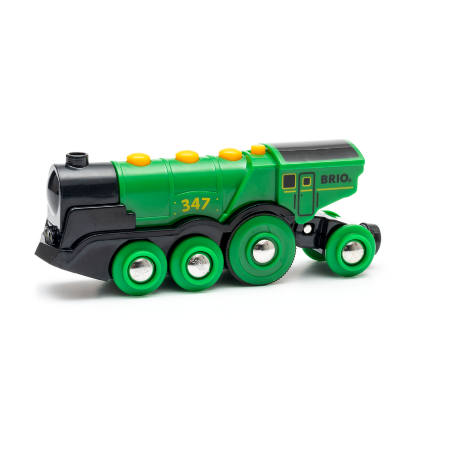 BRIO Big Green Action Locomotive 33593