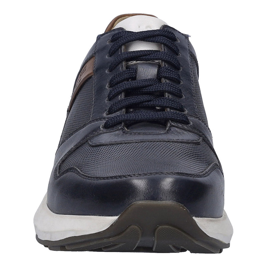 Josef Seibel Cameron 10 Navy Textile Sneaker