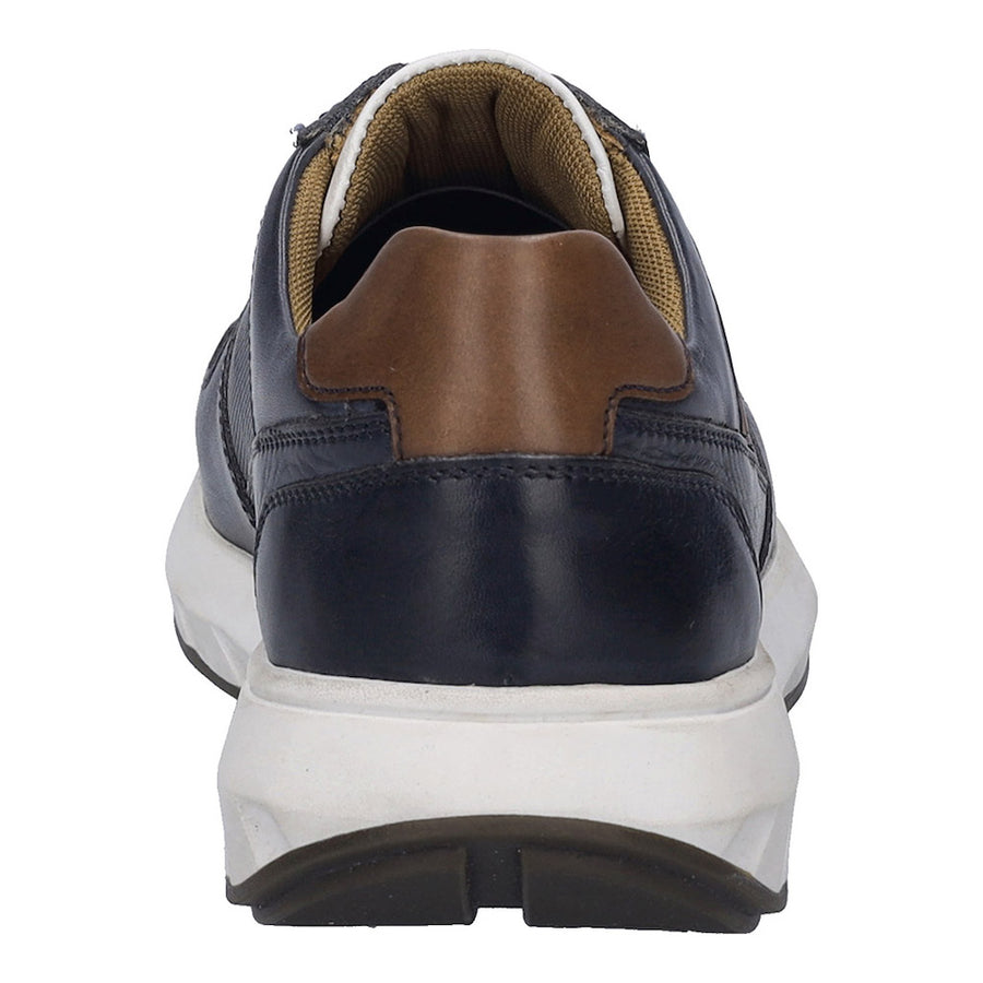 Josef Seibel Cameron 10 Navy Textile Sneaker