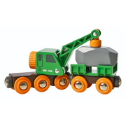 BRIO Clever Crane Wagon 33698