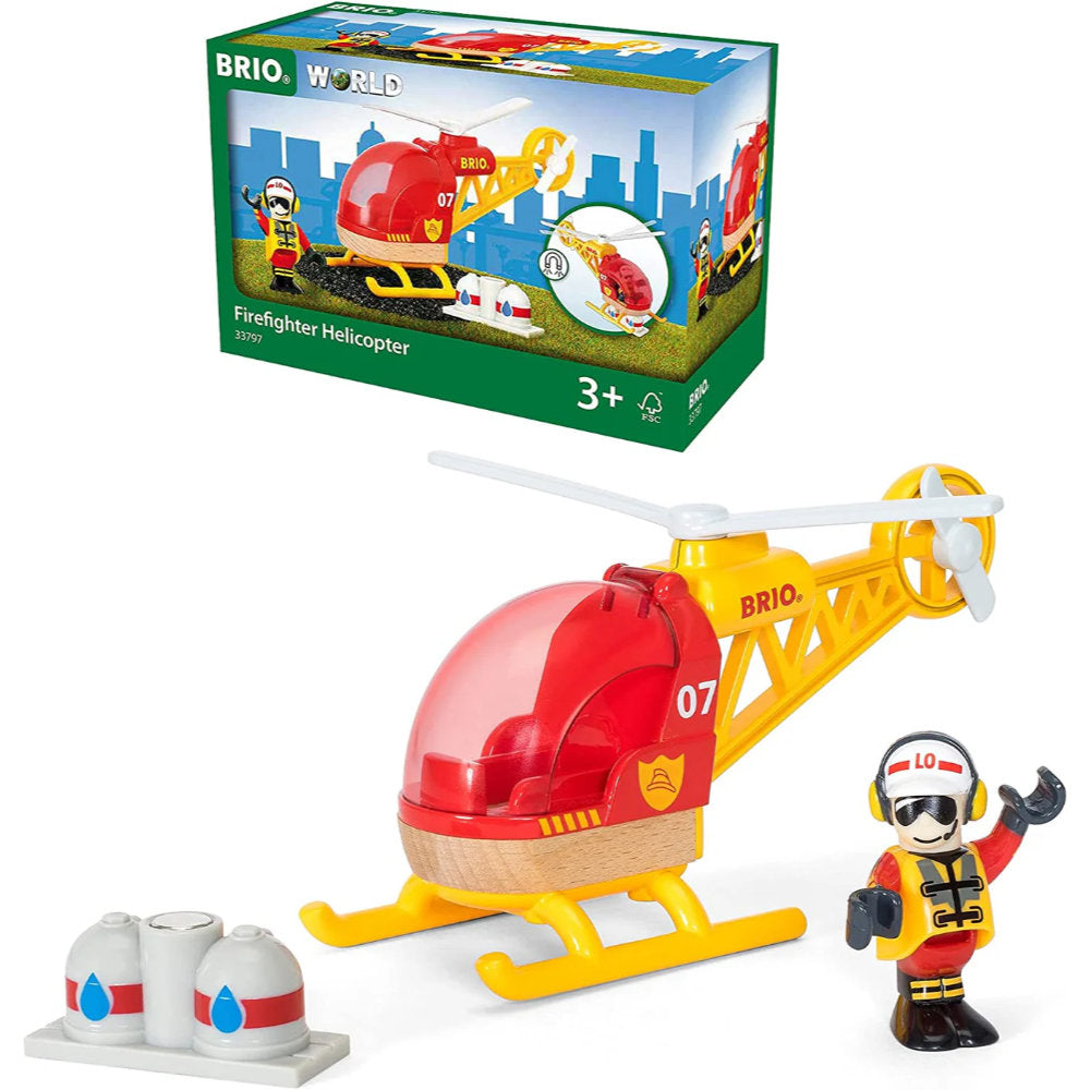 BRIO Firefighter Helicopter 33797