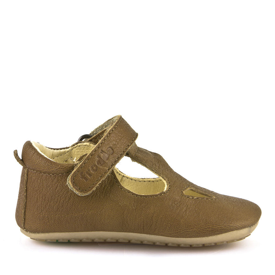 Froddo G1130006-4 Brown Pre-Walkers T-Bar Shoes