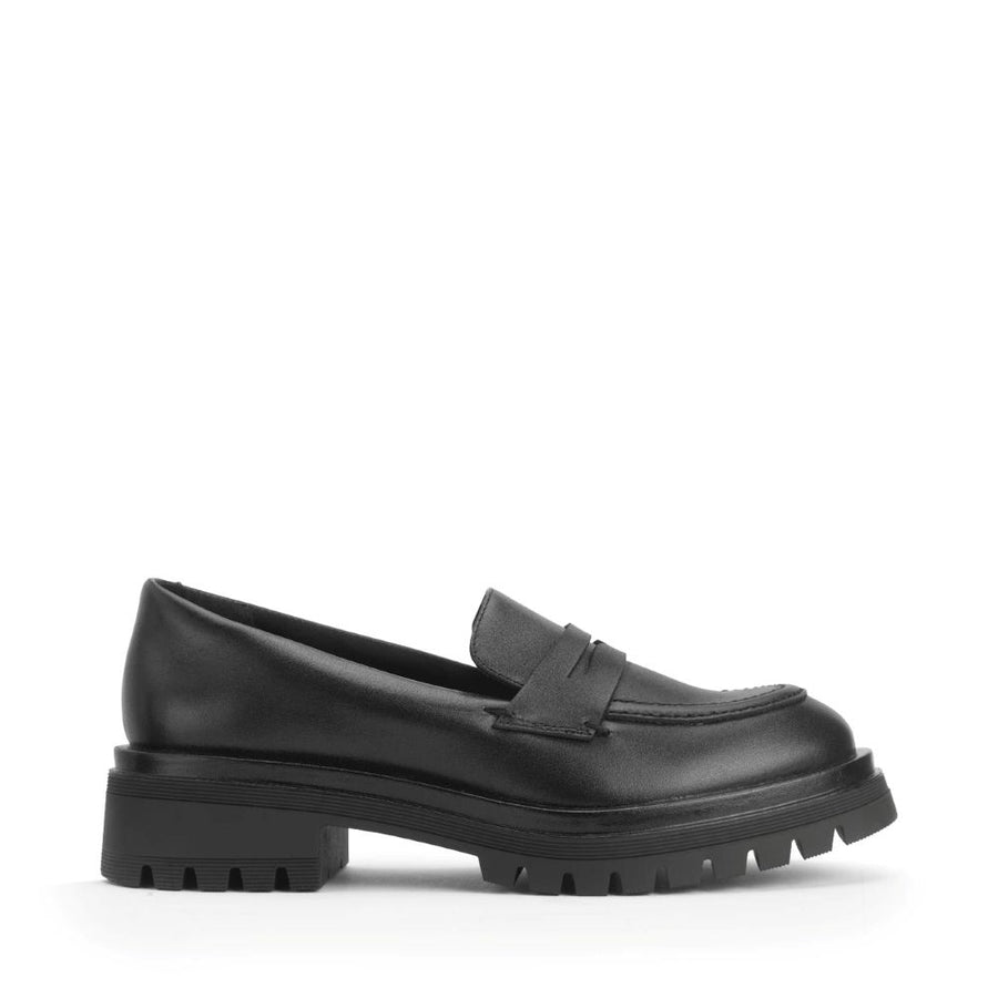 StartRite Paris Black Leather School Shoes 3543_7