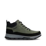 Rieker 35508-54 Mens Water Resistant Green Boots