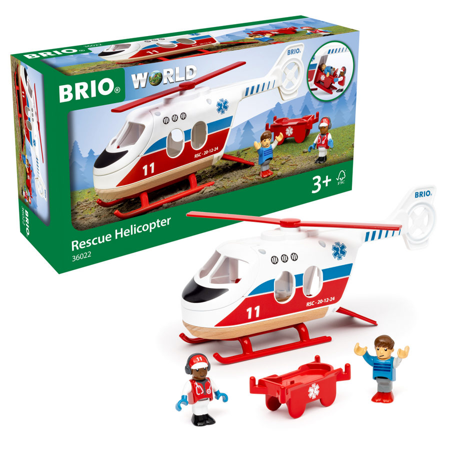BRIO Rescue Helicopter 36022
