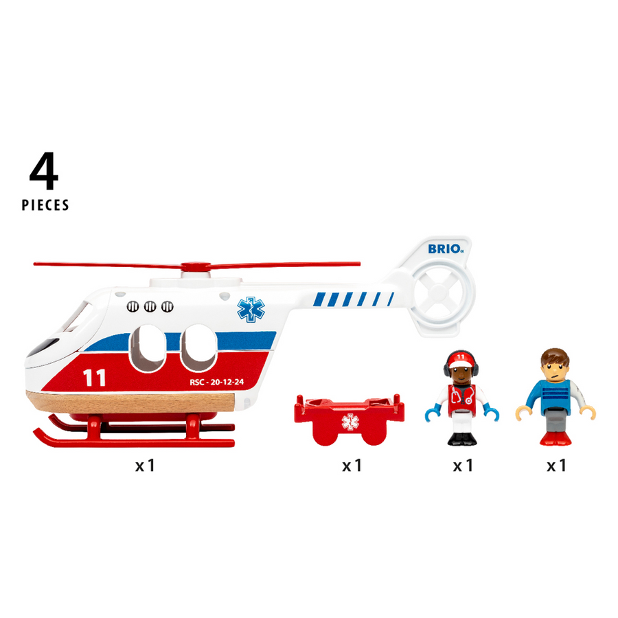 BRIO Rescue Helicopter 36022