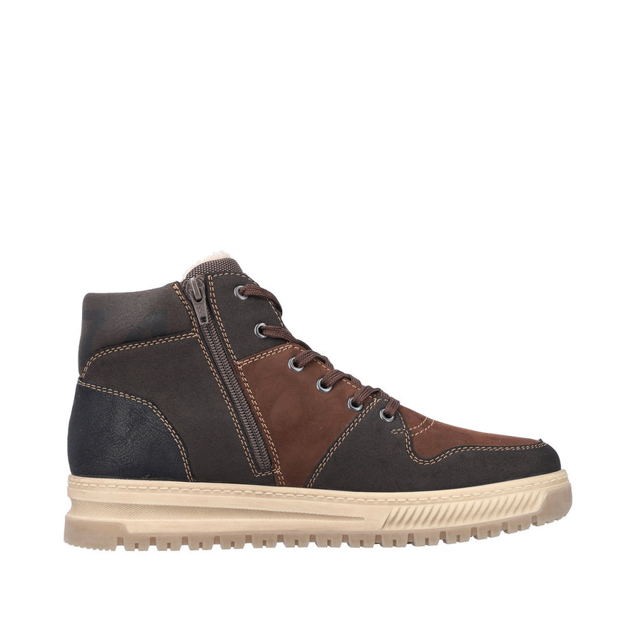 Rieker 38540-25 Ralf Brown Water Resistant Boots