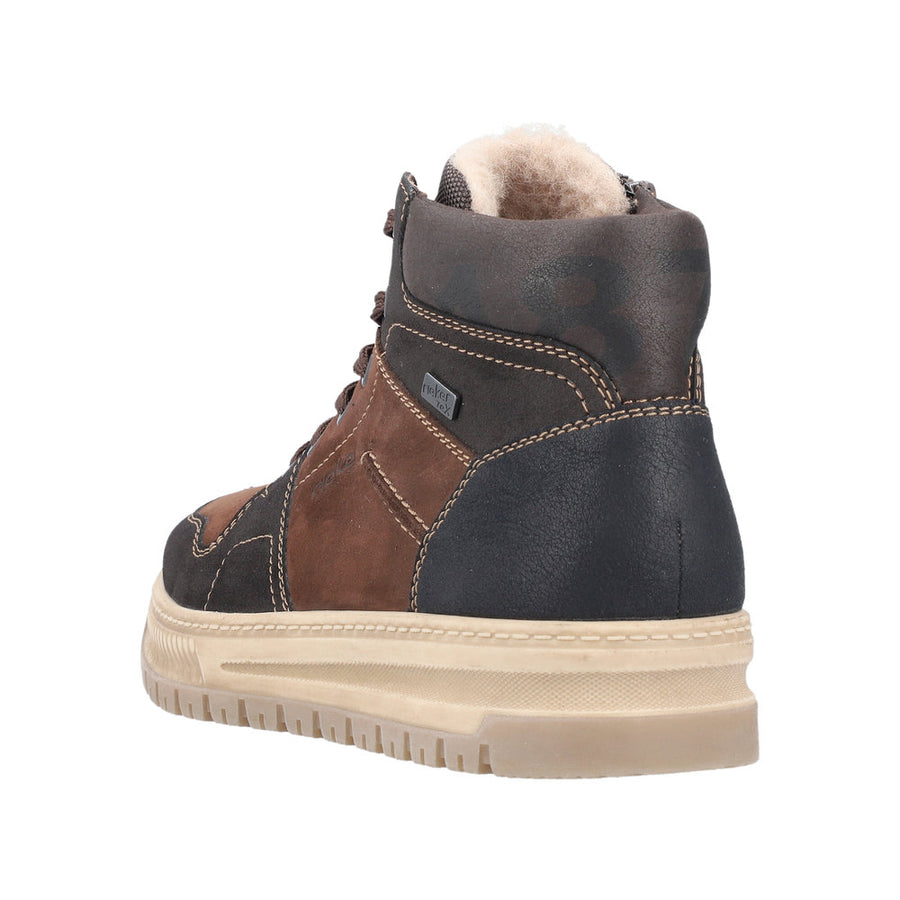 Rieker 38540-25 Ralf Brown Water Resistant Boots