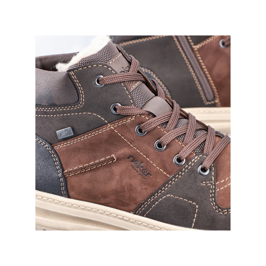 Rieker 38540-25 Ralf Brown Water Resistant Boots