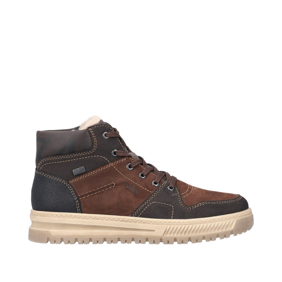 Rieker 38540-25 Ralf Brown Water Resistant Boots