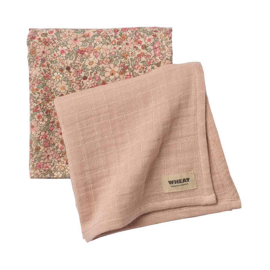 Wheat 2 pk Muslin Kaya - 2032 Rose Dust