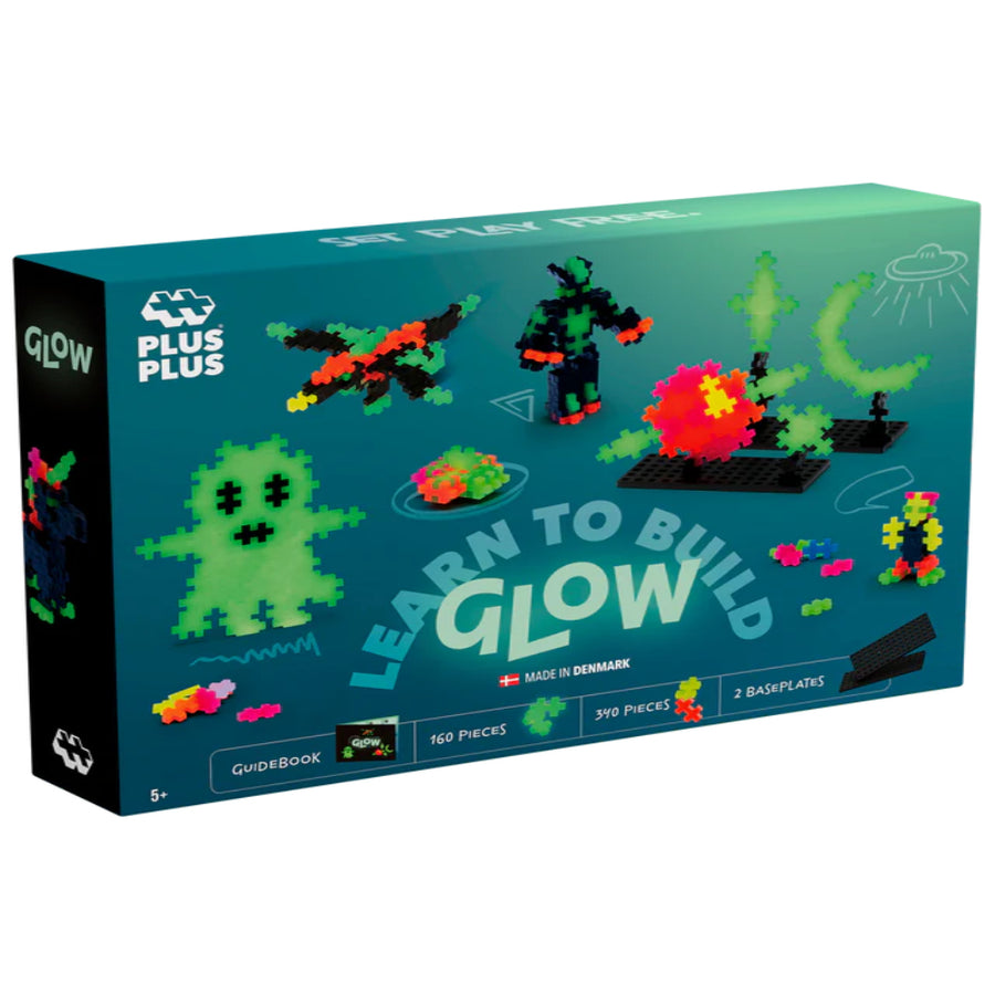 Plus-Plus Learn To Build 500 piece Glow 3928