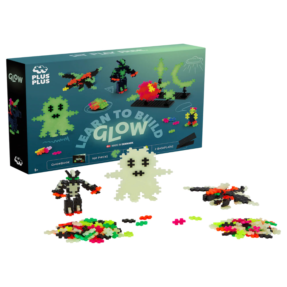 Plus-Plus Learn To Build 500 piece Glow 3928