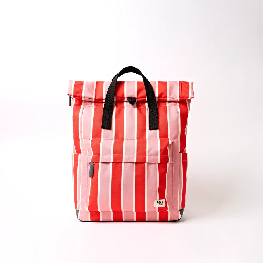 Roka Canfield Backpack in Seaside Stripe Canvas