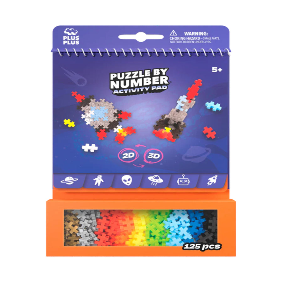 Plus-Plus Activity Pad – Space 3989