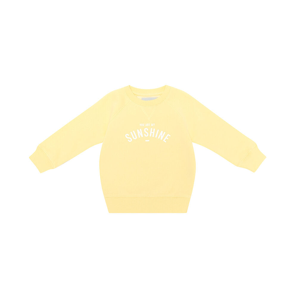 Bob and Blossom Butter Yellow “you are my sunshine” Sweatshirt SWSH920