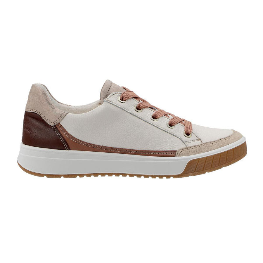 Ara 1250004-15 Cream Sneaker Wide Fit