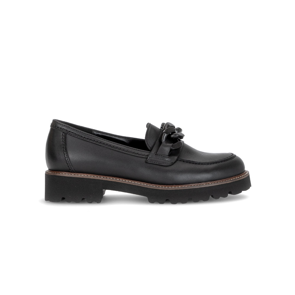 Gabor 4013.01.002 SQUEEZE Black Loafers