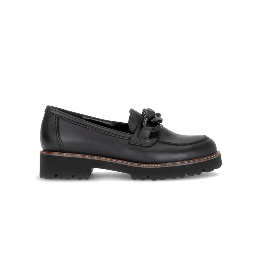 Gabor 4013.01.002 SQUEEZE Black Loafers