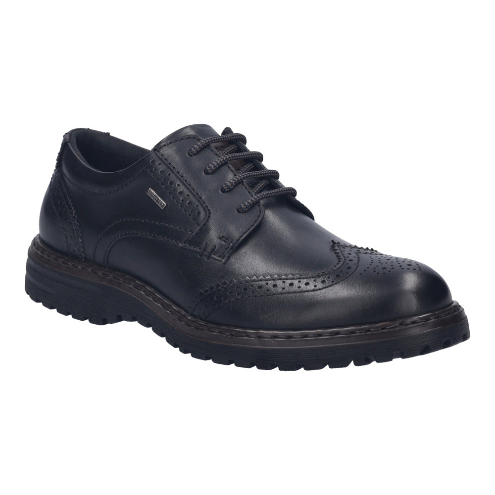 Josef Seibel Erroll 59 Black Waterproof Shoes